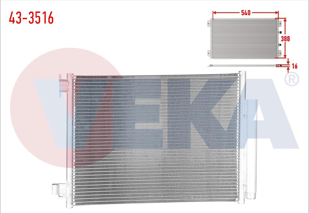 KLIMA RADYATORU  DUSTER  2012-	