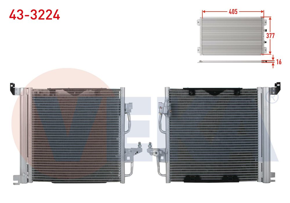 KLIMA RADYATORU OPEL ASTRA H 1.3 CDTI 2004-2010