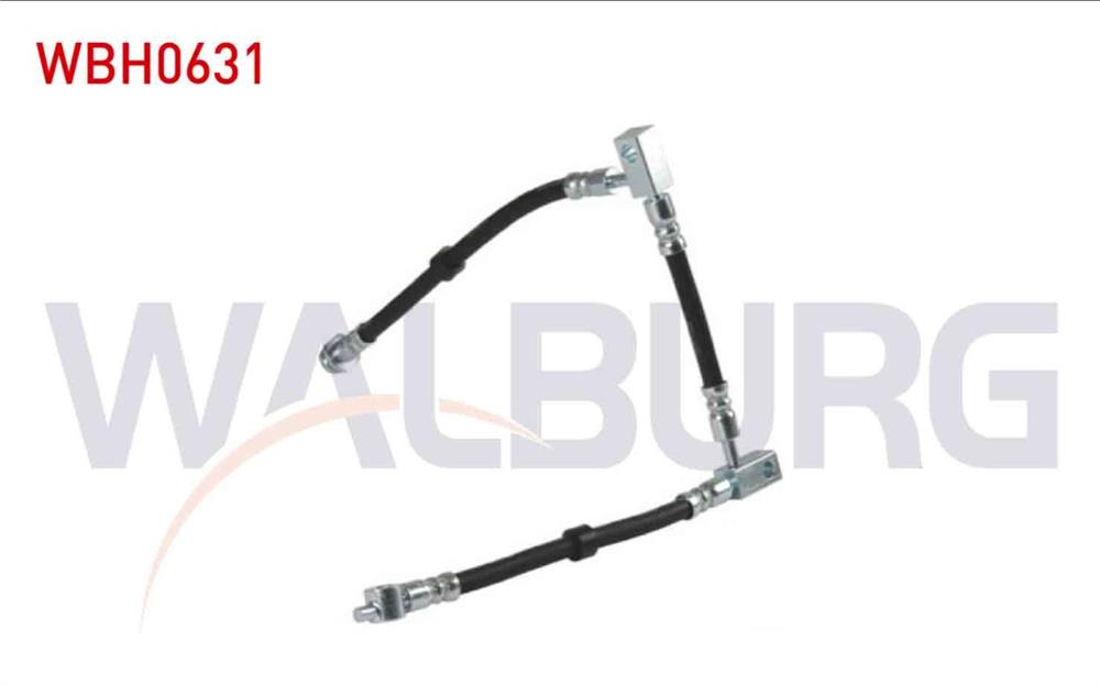 NİSSAN PRİMERA 02=> FREN HORTUMU ÖN SOL P12 530MM (WALBURG)