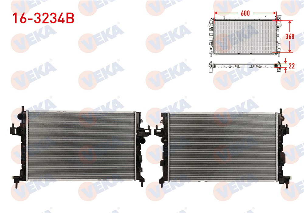 SU RADYATORU BRAZING OPEL CORSA C 1.3 CDTI M-T 2000-2006