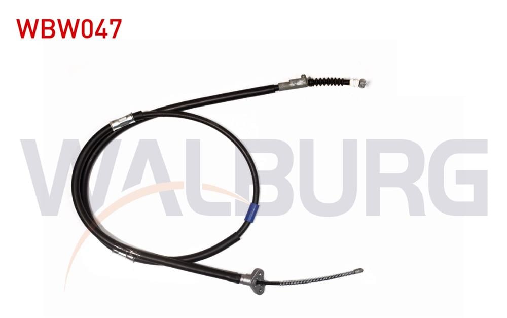 TOYOTA AVENSİS 00-02 EL FREN TELİ ARKA SOL DİSK TİP 46430-20600(WALBURG)