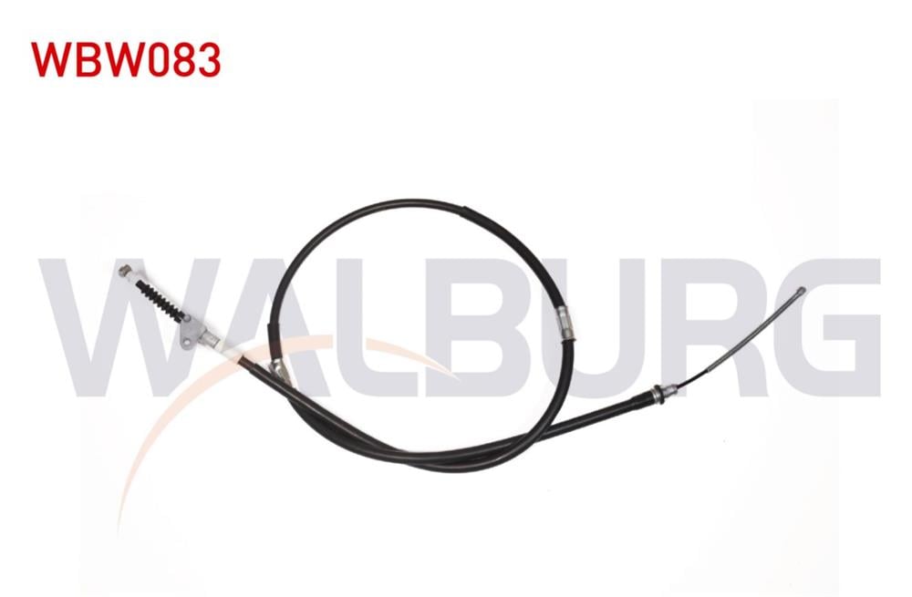 TOYOTA AVENSİS 97-03 EL FREN TELİ ARKA SOL KAMPANA TİP 46430-05020 (WALBURG)