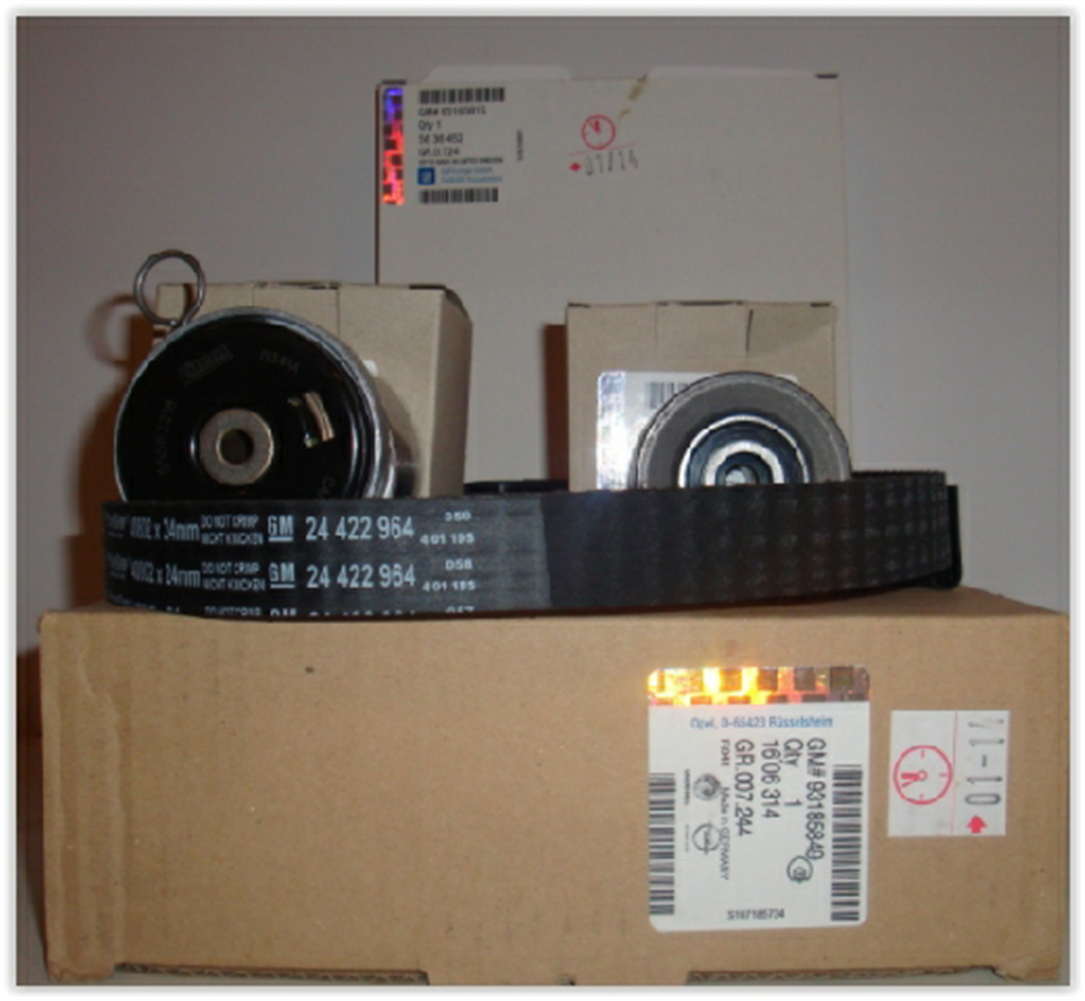 TRİGER SETİ OPEL ASTRA H  05=> 1.6 16V X16XEP (146 DİŞ)