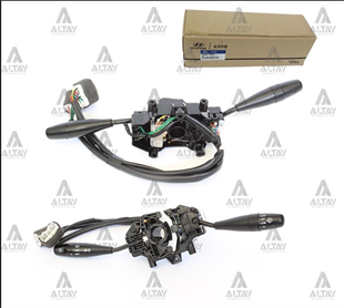 SENSÖR, VALF VE ELEKTRİK ÜRÜNLERİ KOL FAR-SİNYAL KUMANDA ACCENT 95-00 KOMPLE