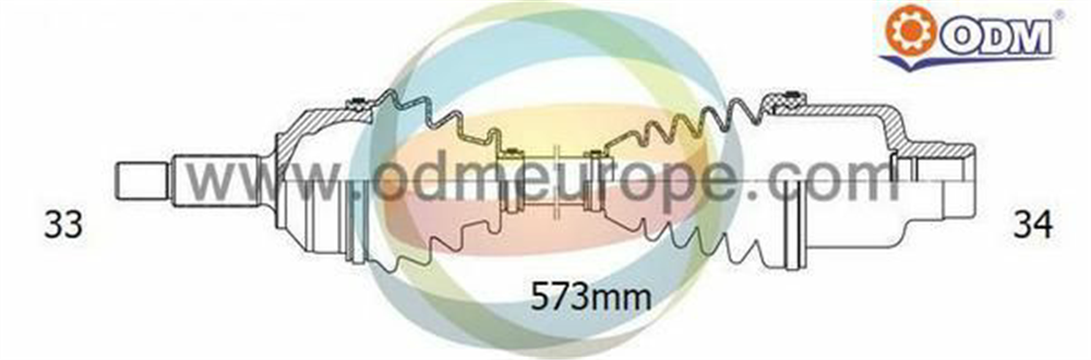AKS KOMPLE ÖN ASTRA H 04-10 / SAĞ 1.3CDTI 570mm