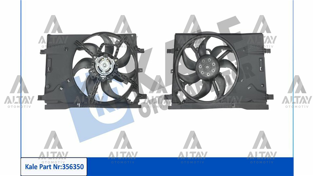 FAN RADYATÖR GRANDE PUNTO 05-12 / GRANDE PUNTO EVO 08-12 / CORSA D 06-14 / 1.2-1.4 DAVLUMBAZLI