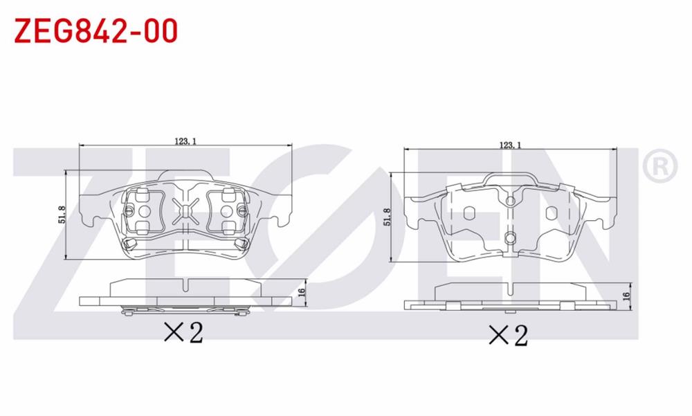 FORD TRANSIT 02-13 ARKA BALATA (ZEGEN)