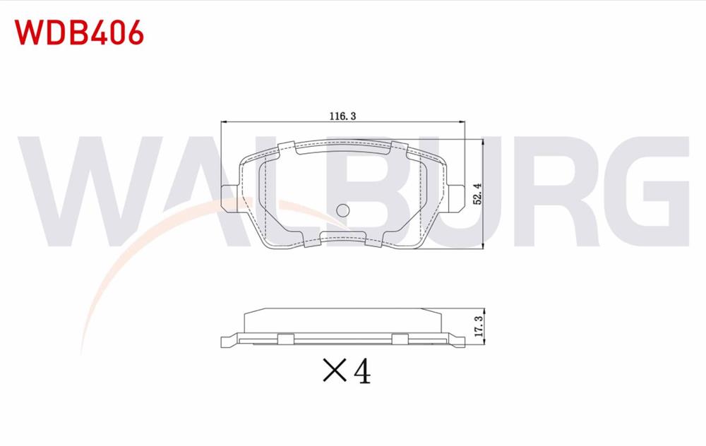 FREN BALATA ON CLIO III 1.4i 16v 2005-2012