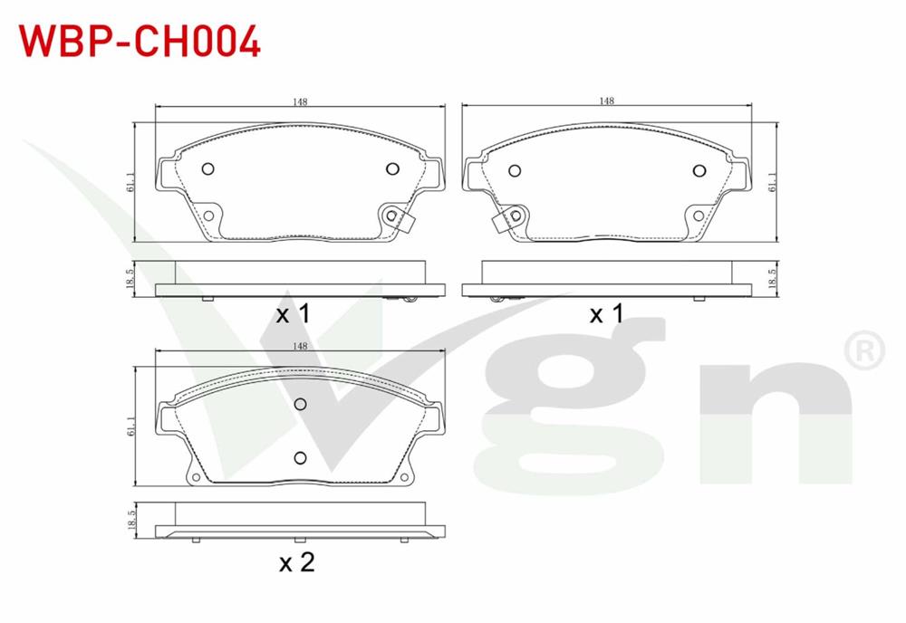 FREN BALATA ON IKAZLI CHEVROLET TRAX 1.6 2012-2014/