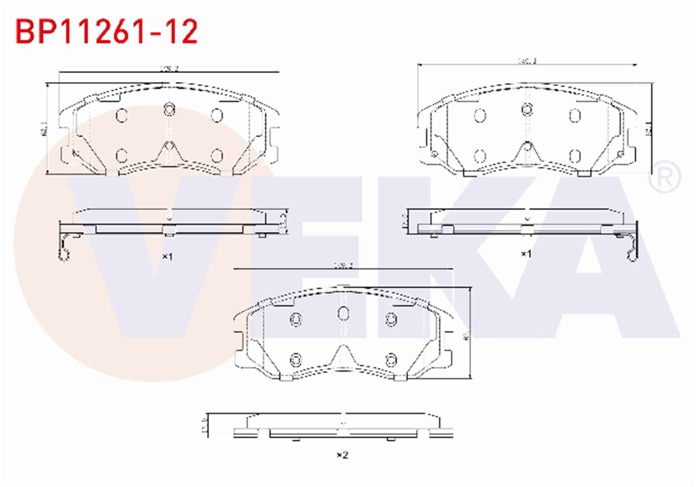 FREN BALATA ON IKAZLI  OPEL ANTARA 2.0 CDTI A-T 2007-