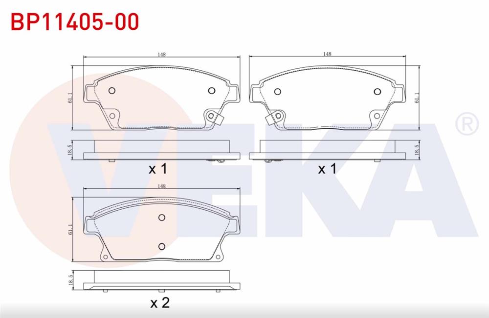 FREN BALATA ON IKAZLI OPEL  MOKKA 1.4 2012-