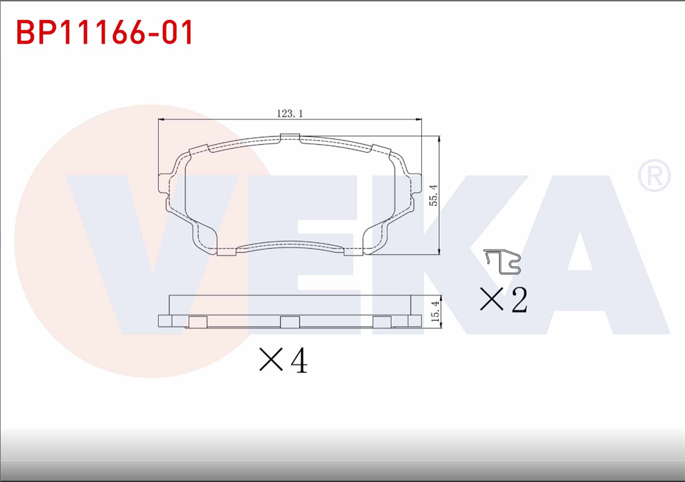 FREN BALATA ON IKAZLI SUZUKI GRAND VITARA II (JT) 2.0i 2005- 