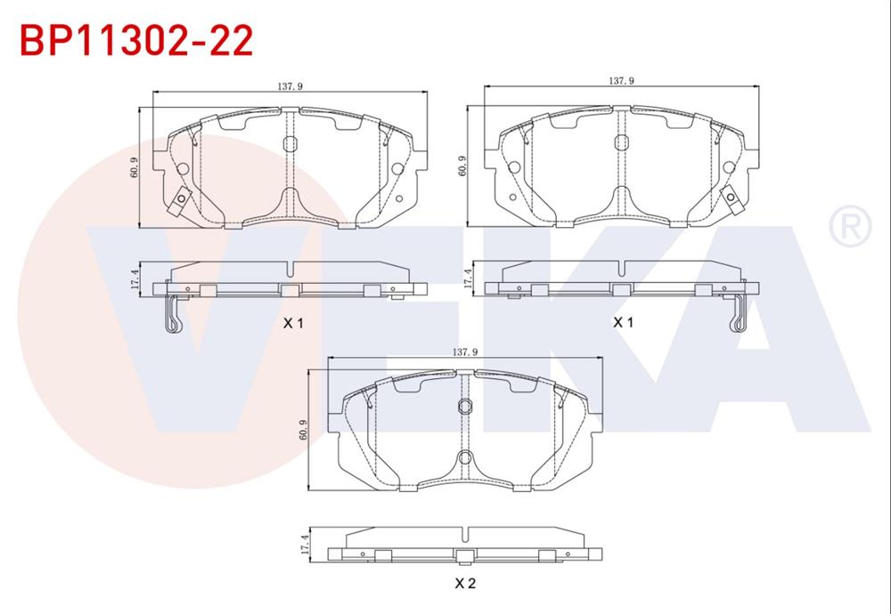 FREN BALATA ON IKAZLI TEL DELIKLI KIA SPORTAGE 2.0 CRDI 2010-