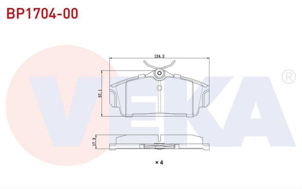 FREN BALATA ON NISSAN PRIMERA  2.0i 16v 1996-2001