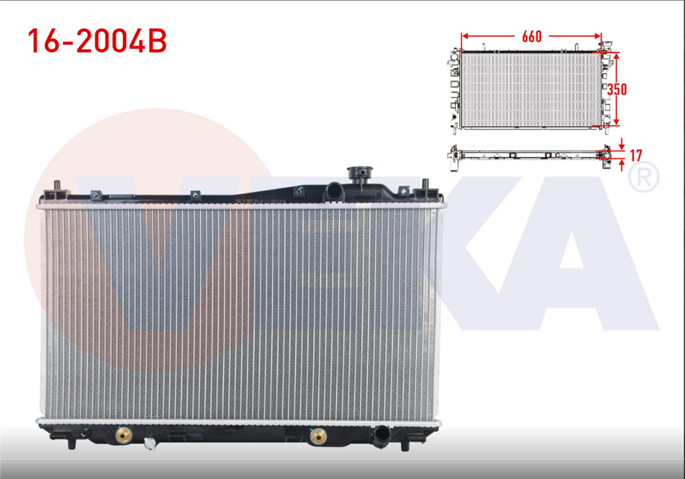 HONDA CİVİC 01-06 SU RADYATÖRÜ OTOM.VİTES (VEKA)