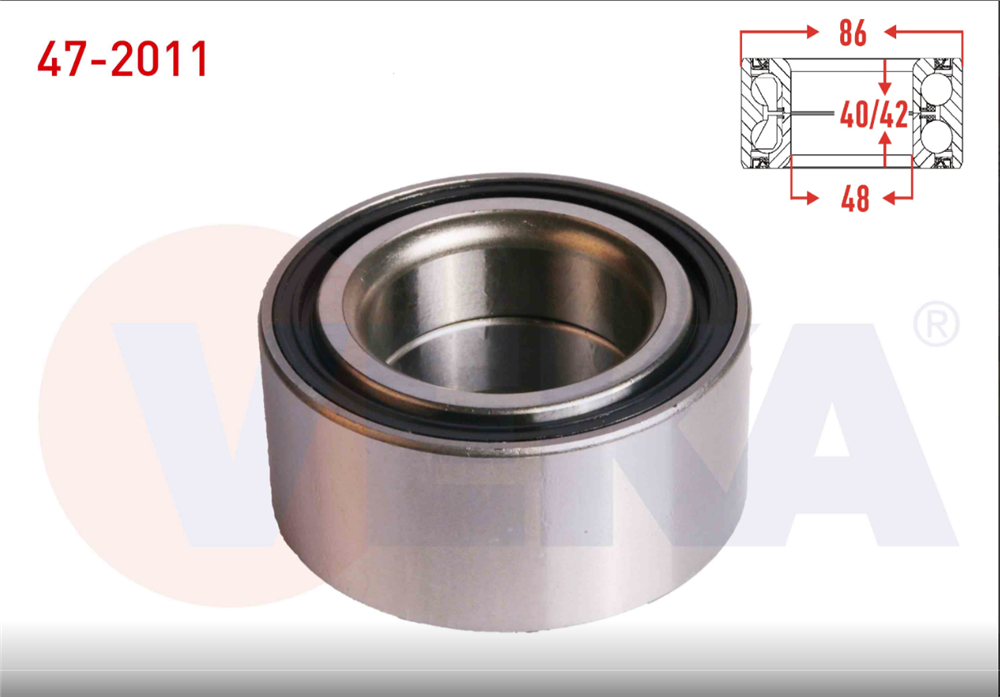 HONDA CIVIC 12-16 ÖN TEKER BİLYASI ABS'Lİ 48X86X40/42 (VEKA)