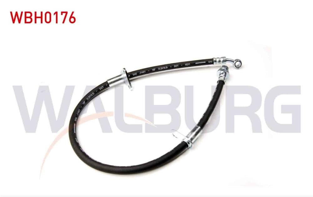 HONDA CİVİC 87-93 ÖN FREN HORTUMU SAĞ/SOL 620MM (WALBURG)