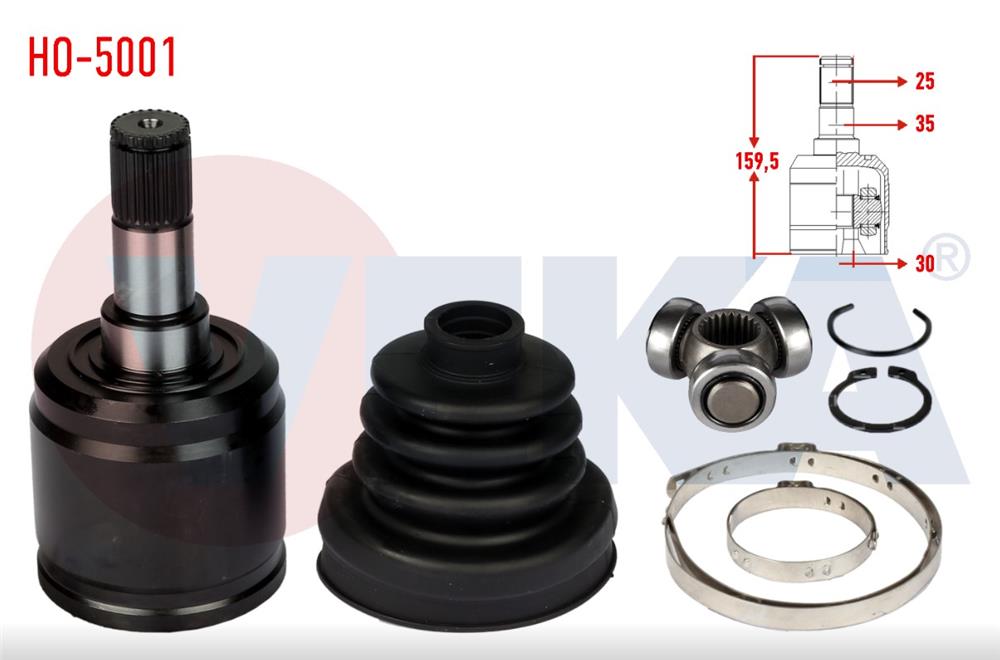 HONDA CİVİC 92-95 İÇ AKS KAFASI SAĞ/SOL (VEKA)