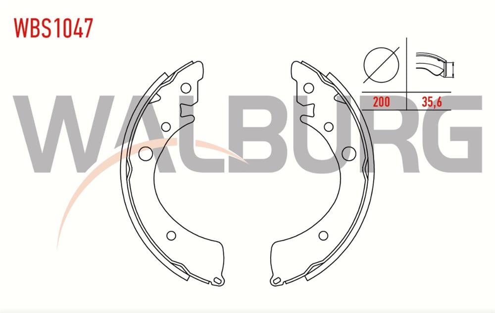 HONDA CİVİC 95-01 ARKA BALATA PAPUÇ (WALBURG)