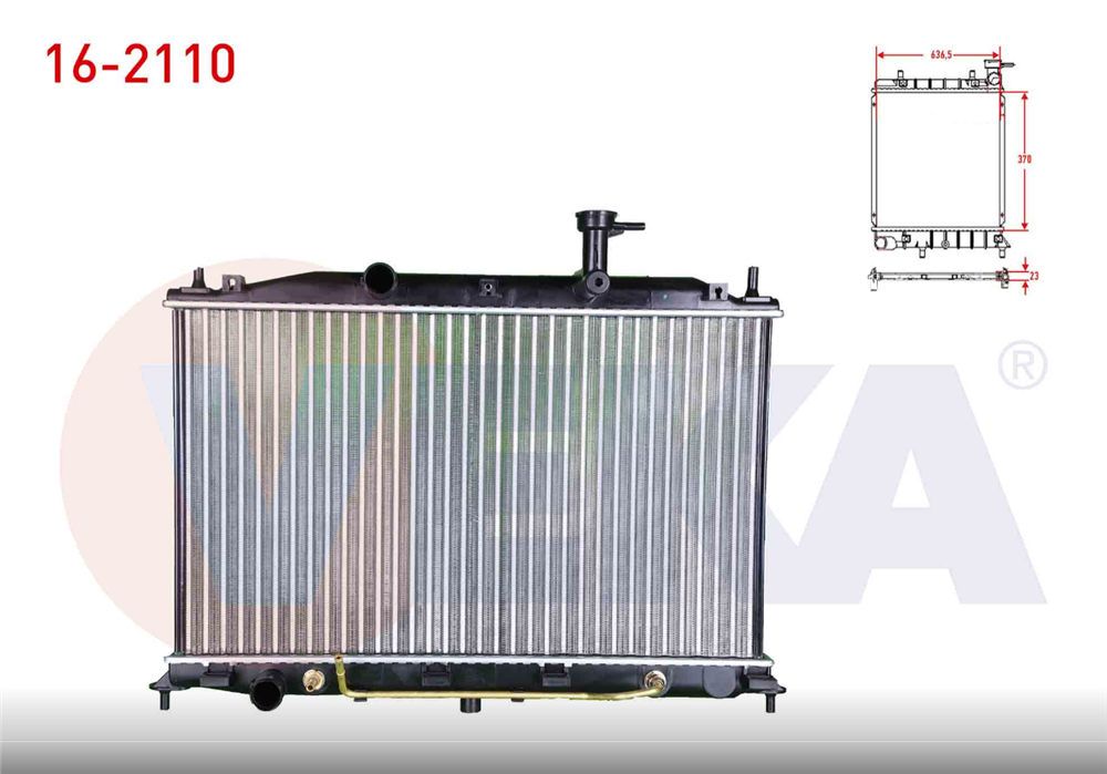 HYUNDAI ACCENT 06-12 SU RADYATÖRÜ 1,4/1,6 BENZİNLİ OTOMATİK (VEKA)