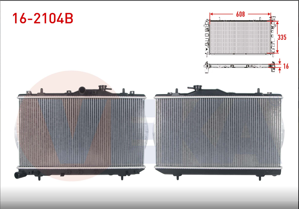 HYUNDAİ ACCENT 95-00 SU RADYATÖRÜ MANUEL MÜŞÜRLÜ (VEKA)