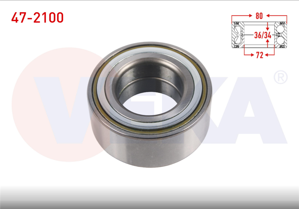 HYUNDAI ELANTRA 04- ÖN TEKER RULMANI 42X80X36/34 (VEKA)