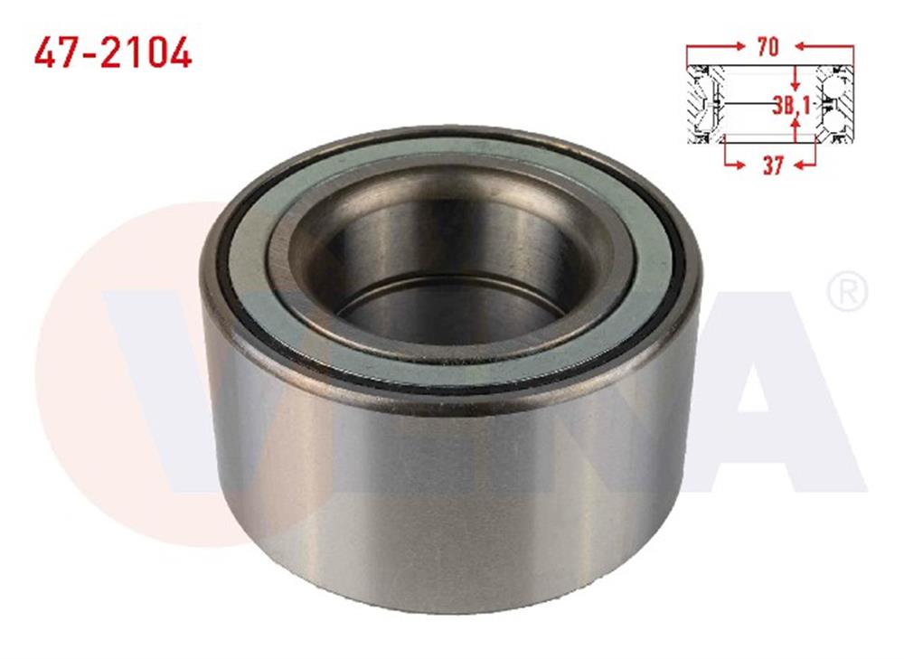 KİA RİO ÖN TEKER BİLYASI 38X70X37 (VEKA)
