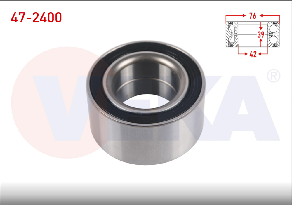 KIA SORENTO 02-09 ÖN-ARKA TEKER RULMANI 42X76X39 (VEKA)