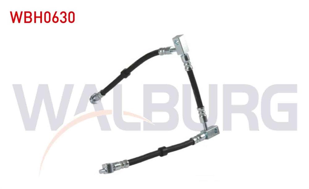 NİSSAN PRİMERA 02=> FREN HORTUMU ÖN SAĞ P12 530MM (WALBURG)