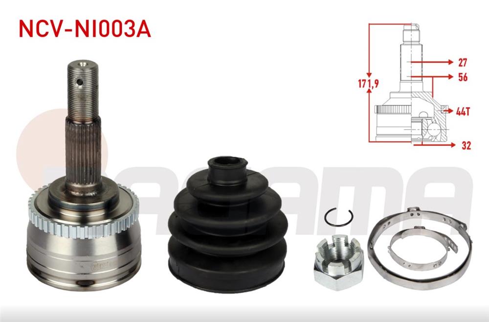 NİSSAN PRİMERA 96-01 DIŞ AKS KAFASI 2,0 MOTOR 27X32X56 (NAGAMA)