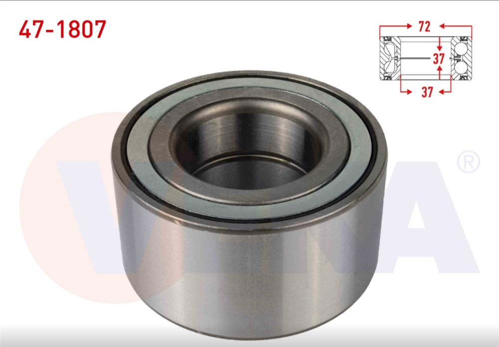 ON TEKERLEK RULMANI SOL-SAG ABSLI 37X72X37 DOBLO  -1.9 JTD 01-10