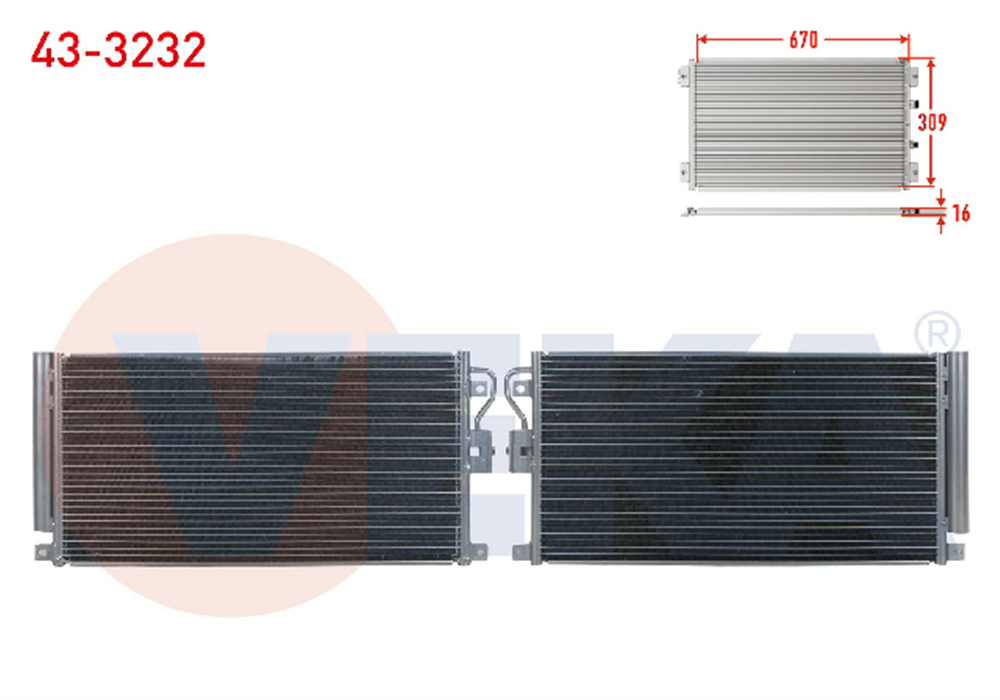 RADYATÖR KLİMA MOKKA 12=> 1.6CDTI BRAZING