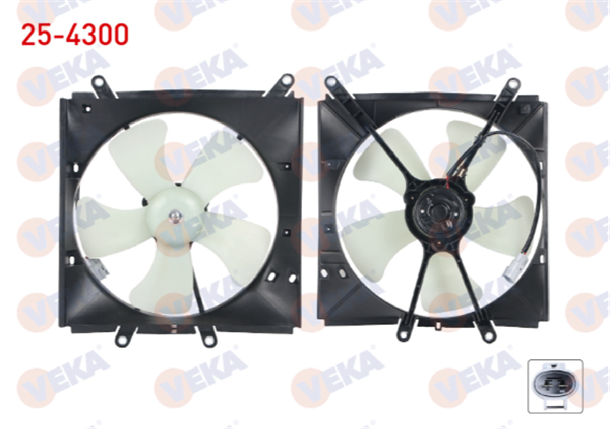 SOĞUTMA VE RADYATÖR FAN MOTORU SU RADYATORU TOYOTA COROLLA (_E10_) 1.6i AE101 1992-1997 