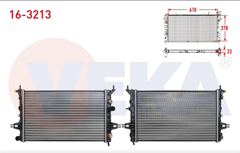 SU RADYATORU MEKANIK OPEL ASTRA G (F69) 1.4 16v A-T AC+/- 1998-2005	