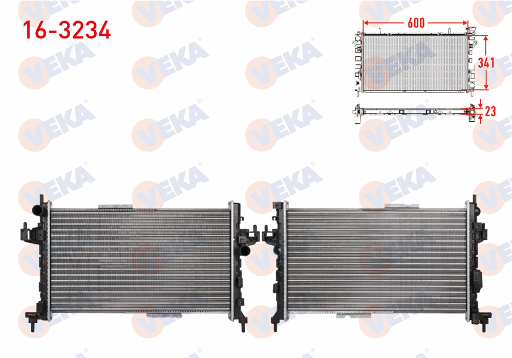 SU RADYATORU MEKANIK OPEL CORSA C 1.3 CDTI M-T 2000-2006