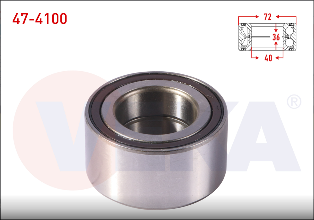 SUZUKİ SWİFT 05-11 ÖN TEKER RULMANI 40X72X36 (VEKA)