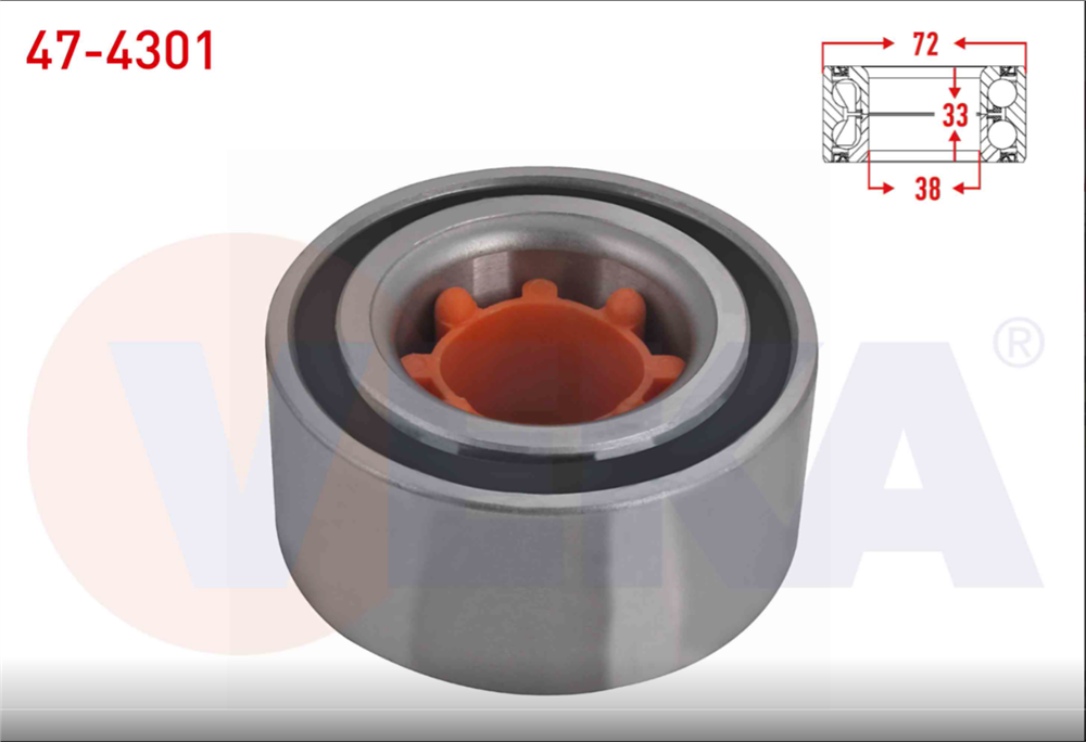 TOYOTA COROLLA 88-01 ÖN TEKER BİLYASI (VEKA)