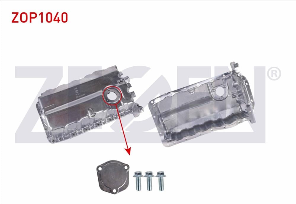 YAG KARTERI ALUMINYUM TAPALI SENSOR DELIKLI / SENSOR DELIKSIZ VOLKSWAGEN GOLF V 