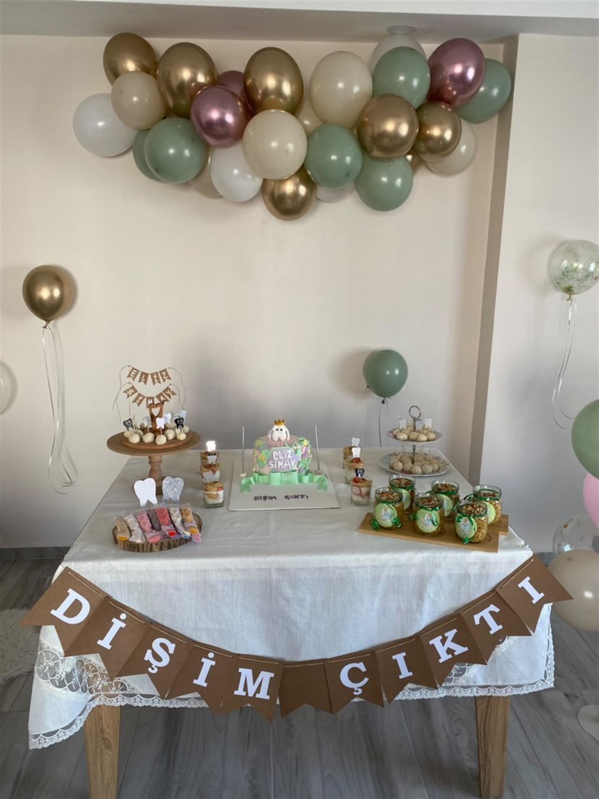 Diş Konsepti Balon Seti