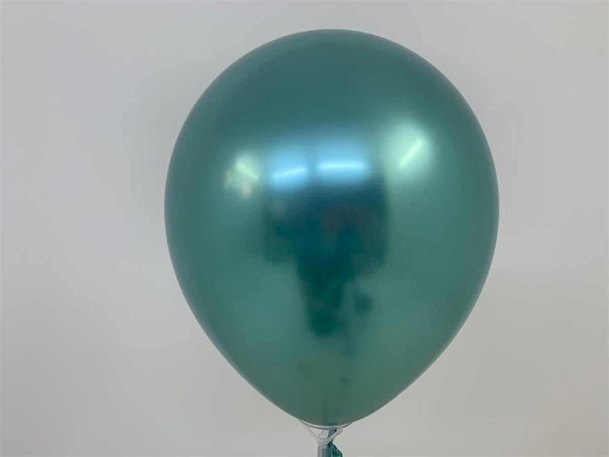 Krom Yeşil Balon 5 inç -5 Adet