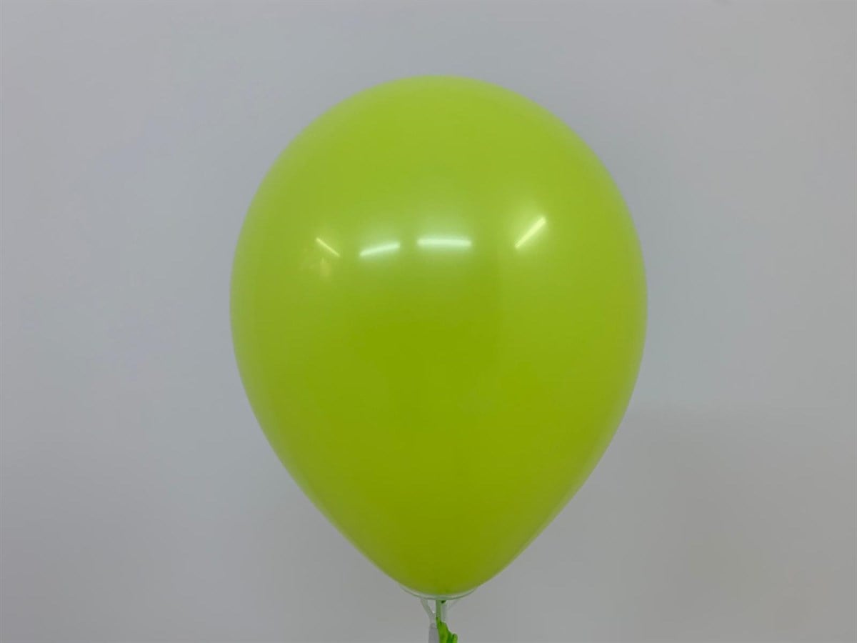 Limon Yeşili Balon 12 İnç - 10 Adet