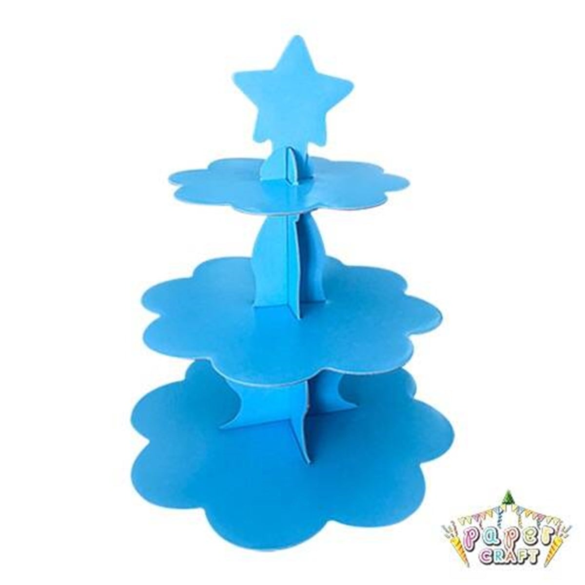 Mavi Cupcake Standı