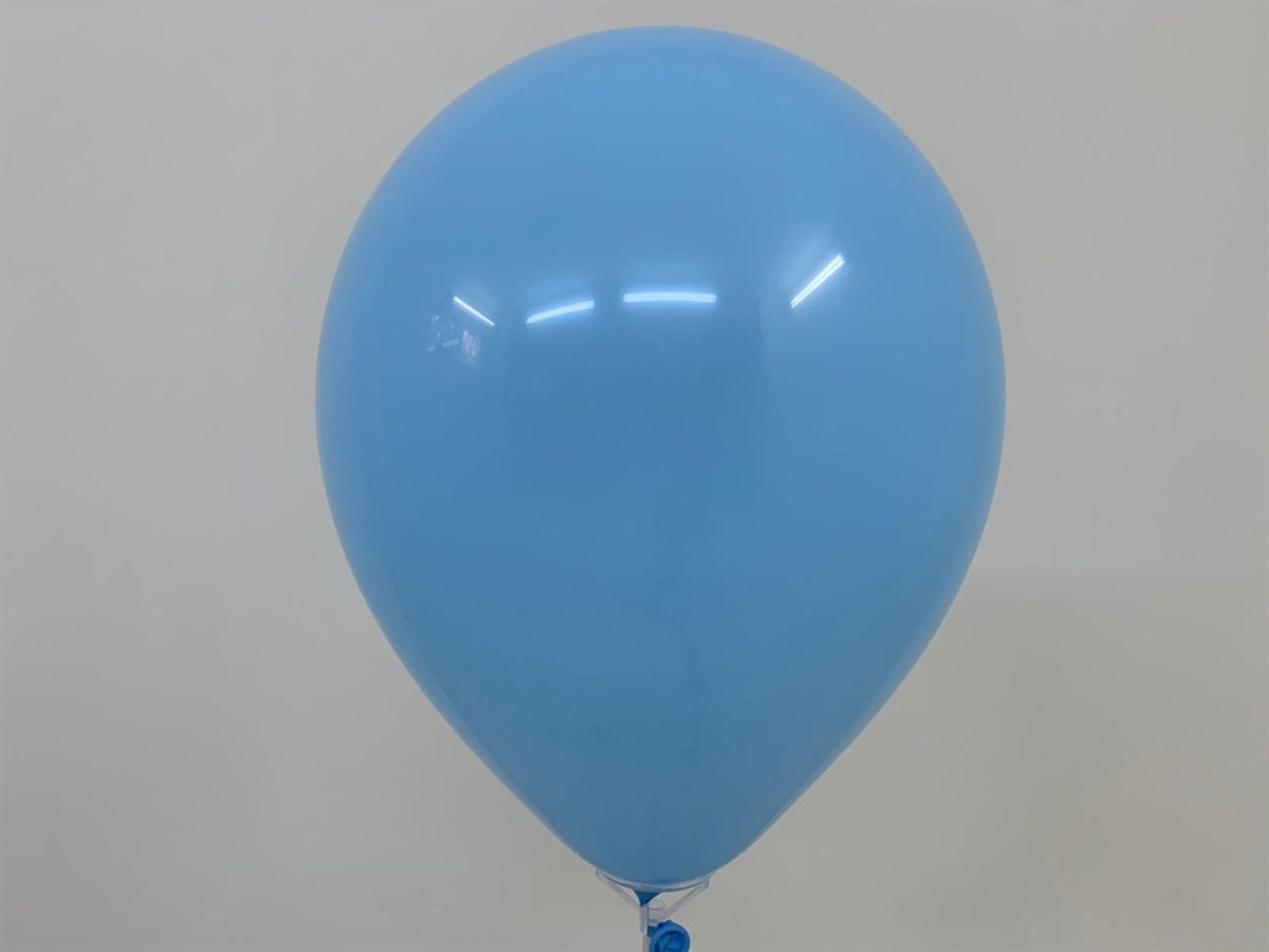Açık Mavi Balon 12 İnç - 10 Adet