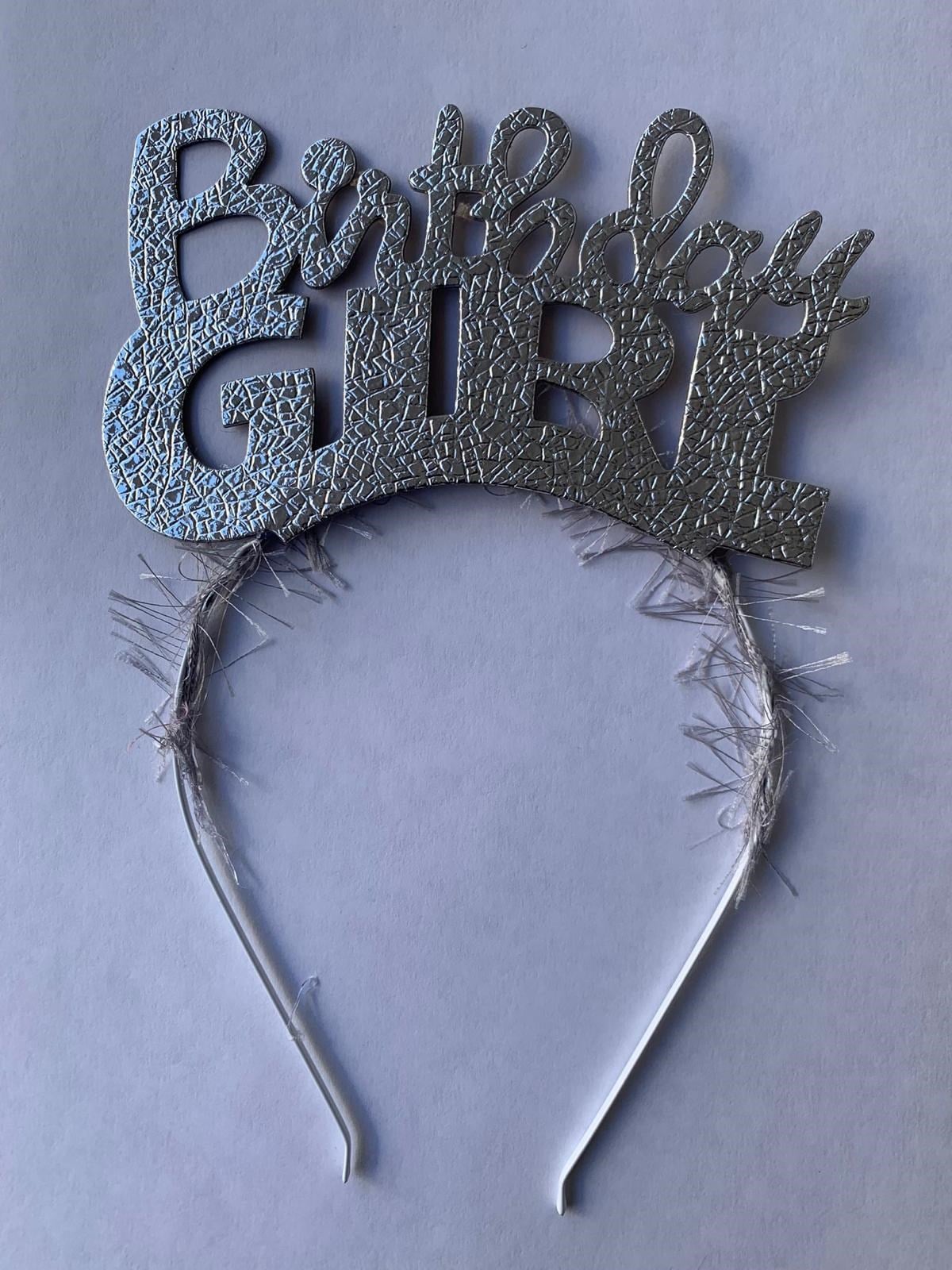 Birthday Girl Taç Gümüş 