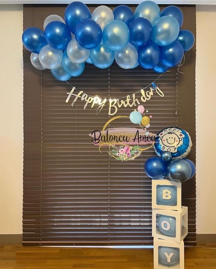 Erkek Bebekler İçin Baby Shower