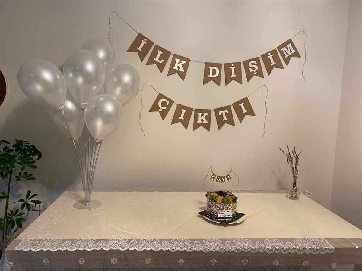 İlk Dişim Çıktı Flama