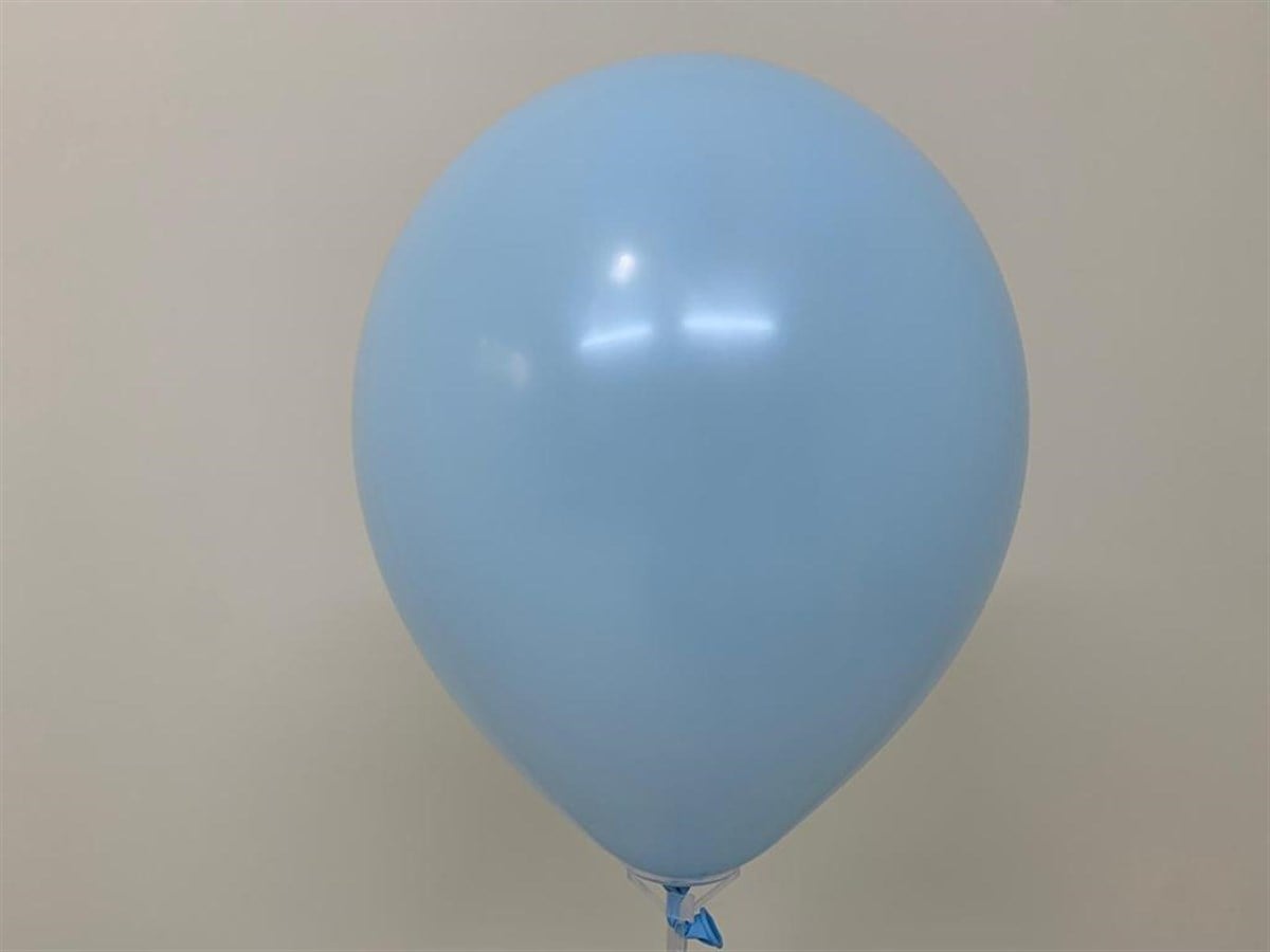 Makaron Mavi Balon 12 İnç - 10 Adet