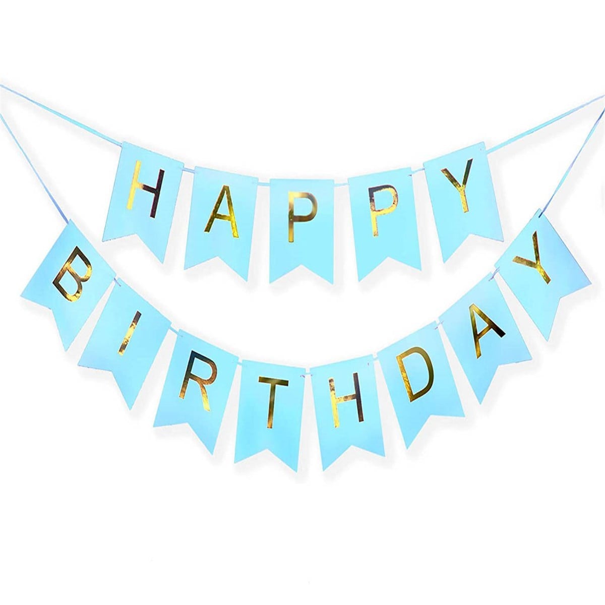 Mavi – Gold Happy Birthday Flama