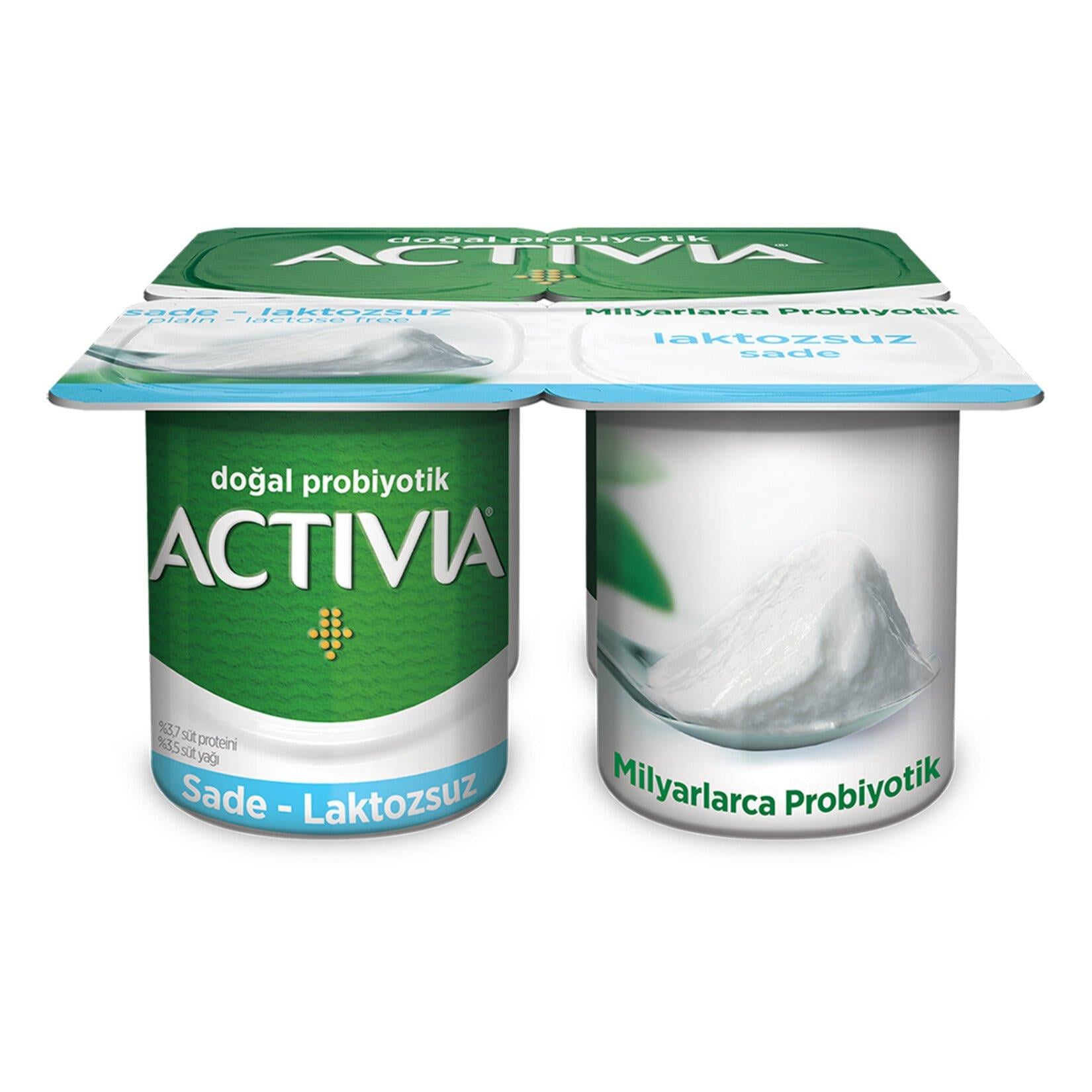 ACTIVA DOĞAL PREBİYOTİK LAKTOZSUZ SADE YOĞ.100 GR