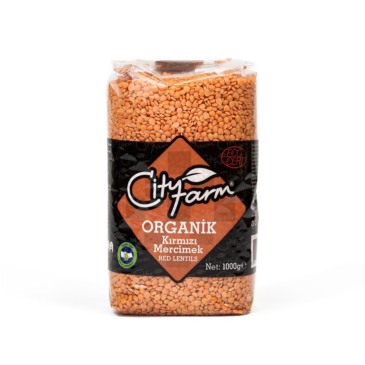 CITY FARM ORG.K.MERCİMEK 1KG